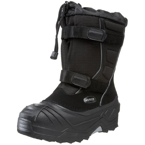 Baffin Young Eiger Insulated Boot (Little Kid/Big Kid),Black,7 M US Big Kid