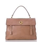 Yves Saint Laurent - Yves Saint Laurent Muse Two Natural Leather Tote, Satchel