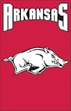 Arkansas Razorbacks 2-Sided Applique Banner Flag