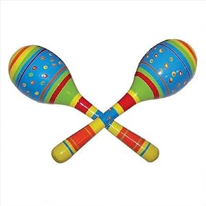 Kid's Striped Maracas by 