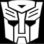 TRANSFORMERS AUTOBOT - Car, Truck, Notebook, Vinyl Decal Sticker #1036 | Vinyl Color: White
