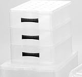 Produkt-Bild: ROTHO Schubladenbox A5 QUADRIX mit 3 Schubladen