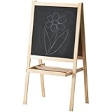 Ikea MALA 500.210.76 Easel, SoftWood, White, Length: 17 Inch, Width: 24 Inch, Height: 46 Inch