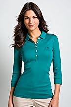 3/4 Sleeve 1X1 Rib Cotton Garment Washed Polo