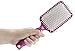Conair Gel Grips Paddle Brush, 1ct, Ball Tipped Bristles, Flexible, For Medium to Long Hair, Normal Hair Type, Colors & Style May Vary