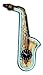 Christmas Saving - Kenny G Style Smooth Jazz Saxophone Shape Neon Clock