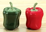 Bell Pepper Salt and Pepper Shakers