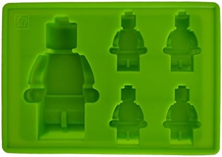 Flyager Silicone Ice Cube Tray Mold Maker Ice Cream Mold Chocolate Mold Cake Jello Mold DIY (Green)