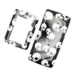 Sharp Sidekick 2008 (T-Mobile) Snap On Protector Hard Case Image Cover Skulls 14