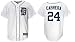 Cabrera #24 Detroit Tigers Majestic Replica Home Jersey - Small