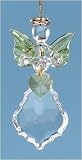 Club Pack Of 24 August Birthstone Angel Christmas Ornaments