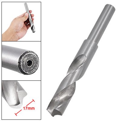 17mm Drilling Diameter 1/2″ Straight Shank HSS Twist Drill BitShank