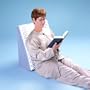 Dual Position Bed Wedge with Convoluted Foam