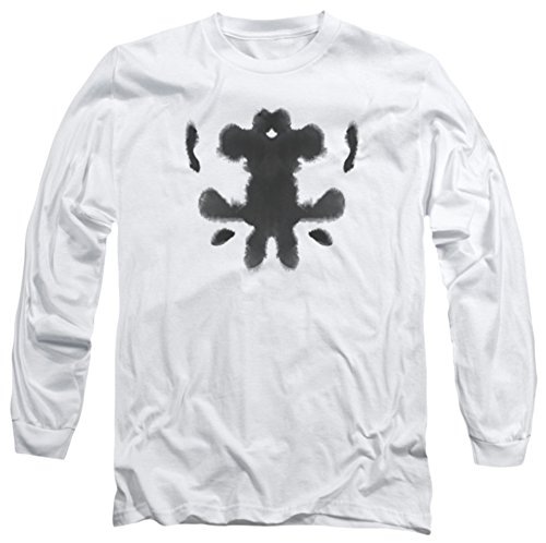 Long Sleeve: Watchmen - Rorschach Face Longsleeve Shirt Size L