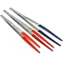 3 Long Tweezers Jewelers Cleaning Sewing Hand Tools