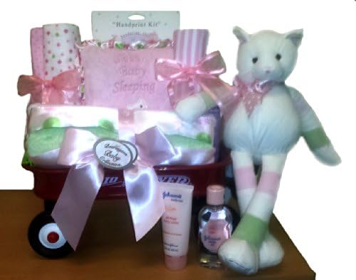 Little Kitten Baby Gift Wagon