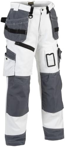 Blaklader Workwear X1500 Painter Trouser White/Grey Imperial Size 32R ( Metric Size C46)