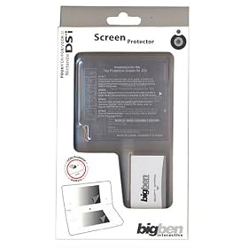 Kit de 2 protections �cran haute qualit� avec applicateur et �toffe de nettoyage pour Nintendo DSi