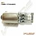 2 HID WHITE HIGH POWER FLANK LED BULBS 1895 53 57 BA9s