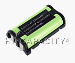 Rectangular battery with two contacts on top.