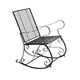 UMA Enterprises 63300 Metal Rocker Chair, 23 by 37-Inch