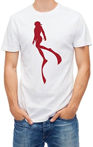 T shirt Diver Apnea White M