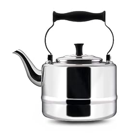 Paula Deen Signature 2 Quart Traditional Polished Kettle, Stainless Steel