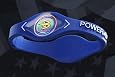 Power Balance Bracelet Wristband Blue w/ White Lettering, Size Small
