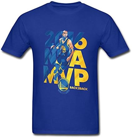 T1541VZ Men's 2016 Golden State Warriors Stephen Curry MVP T-Shirts