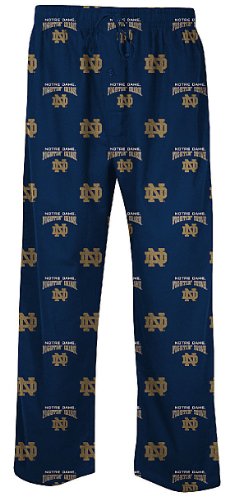 Notre Dame Fighting Irish Men's Supreme Navy Pajama Pants (XL=36-37)