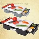 Koku All in One Cutting Board ZINC COLOR
