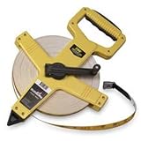 Measuring Tape,Engineers,300 Ft x 1/2 In Westward 4YP87