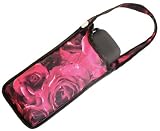 Ladies Fulton Tiny Photographic Purple Roses Lightweight Folding Umbrella