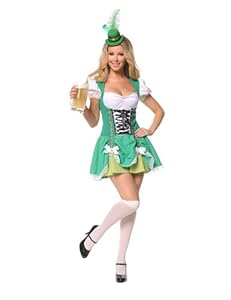 Mystery House Lucky Irish Lass, Green, XL