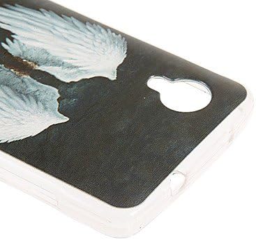 Kinston Wings of Angels Pattern TPU Soft Back Cover Case for Google LG Nexus 5