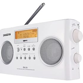 Sangean PR-D5 Portable Radio with Digital Tuning and Rds