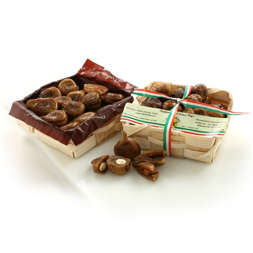 Baked Figs from Calabria - WITH Almonds (10.5 ounce) by igourmet.com by Almonds