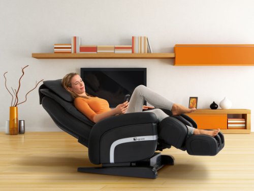 ReMass CM-130 Massagesessel inkl. Fernbedienung und Heizung in schwarz