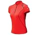 Berkner Damen Fahrradtrikot Funktionsshirt aus *Silver bion forte Materila* mit Reißverschluß "Blanca" ( Radtrikot, Fahrradshirt, Profiqualität, Radsport, Zip, Funktionsshirt,)