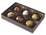Hand-Painted Chocolates - Garden Ganache Gift Box, 6-Piece Box