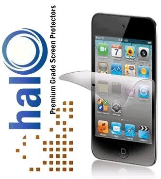 Best Price Halo Screen Protector Film Clear Matte (Anti-Glare) for Apple Ipod Touch 4G 4 (3-Pack)