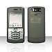 Transparent Smoke Blackberry 8100 8120 8130 Rubber Silicon Skin Cover Case