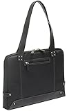 Allant "Opal" Women's 16 Inch Slim Laptop Business Tote Black