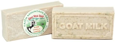 6 oz. Goat Milk Soap - 2 Pack (Warm Vanilla Almond)