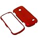 BW Hard Shield Shell Cover Snap On Case for Tracfone, Straight Talk Samsung T528g-Red