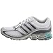 41v5shMiTnL. SL75  adidas Womens Megabounce 09 Running ShoeWhite/Silver/Azure10 M