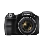 Sony Cyber-shot DSC-H200 20.1MP Point & Shoot Camera - Black