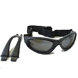 Polarized Interchangeable Sunglasses - Goggles for Skiing, Snowboarding, Jet Ski, Water Ski, Motorcycle Riding