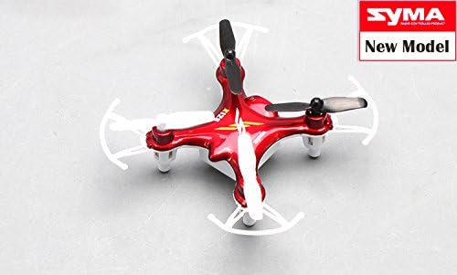 Fativ® New Version Syma X12S 2.4g 6 Axis Gyro Rc nano Quadcopter RTF Rc Helicopter Toys Gifts for Man and Kids Red FSM0009a