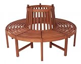 Garden Pleasure Baumbank FONTANA, rund, ge�lt